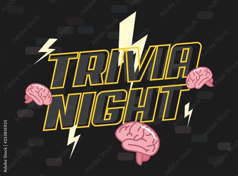 trivia night design Stock Vector | Adobe Stock