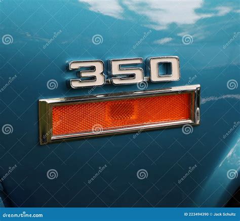 Chevy Nova 350 Emblem 1711 editorial image. Image of trademark - 223494390