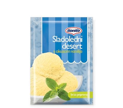 Bonito sladoled u prahu od Vanile 1kg Cecin Biošpajz