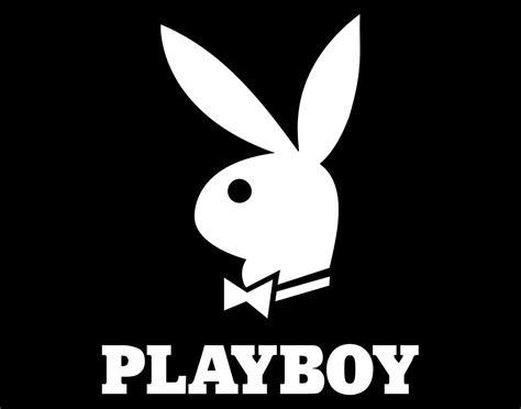 Download Playboy Logo On A Black Background | Wallpapers.com
