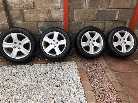 Peugeot 307 17inch Alloy Wheels 5 Spoke In Buckie Moray Gumtree