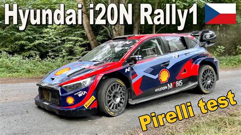 Esapekka Lappi Pirelli Test With Hyundai I N Rally Czech