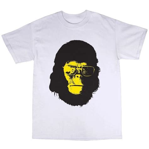 Fashion Casual High Quality Print T Shirt O Neck Cool Ape T Shirt 100