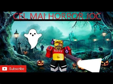 CEL MAI HORROR JOC DE PE ROBLOX NOUL LOGO YouTube