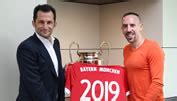 Franck Ribéry hat beim FC Bayern bis Juni 2019 verlängert