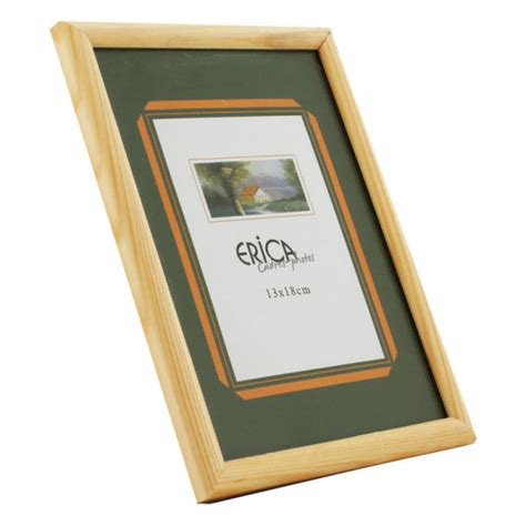 Cadre Photo Bois Naturel Pour Photo X Cm En Bois Surdiscount