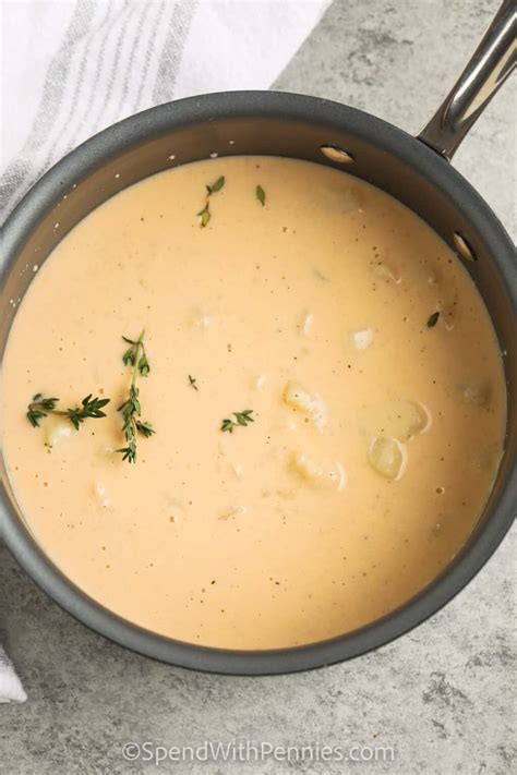 Cheesy Potato Soup Spend With Pennies