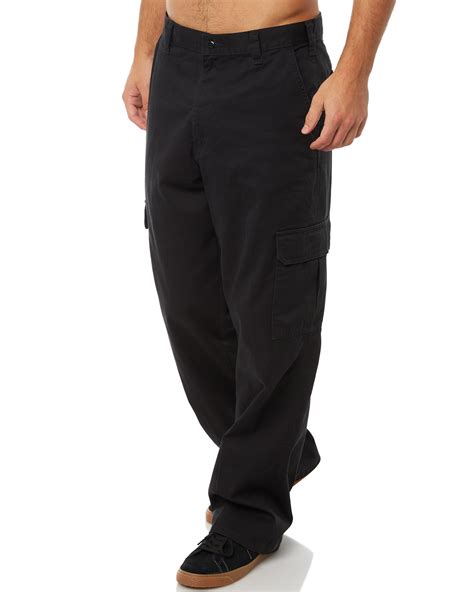 Dickies 23 214 Mens Cargo Pant Rinsed Black SurfStitch