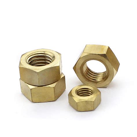 Din Astm A Brass Asme Ansi B M Hex Nut Nuts And Din