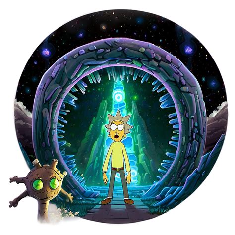 Download Rick And Morty Portal To New Dimensions Png 06122024