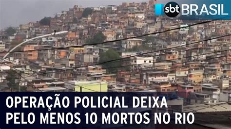 Operação no complexo de favelas da Penha deixa pelo menos 10 mortos