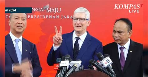 Intip Harta Kekayaan Tim Cook CEO Apple Yang Temui Presiden Jokowi Di