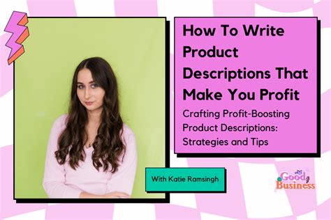 How To Write Product Descriptions Good Business UK