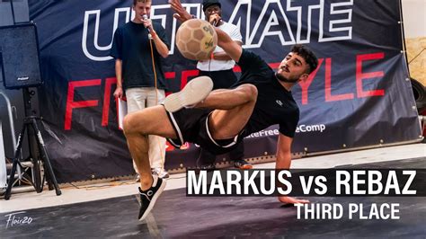 Markus Vs Rebaz Third Place Battle Ultimate Freestyle 2023 YouTube