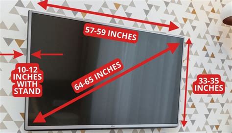 65-inch TV Dimensions: Uncover TV Sizes of the 8 Top Brands