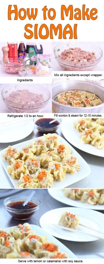 Pork Siomai Recipe - Today's Delight