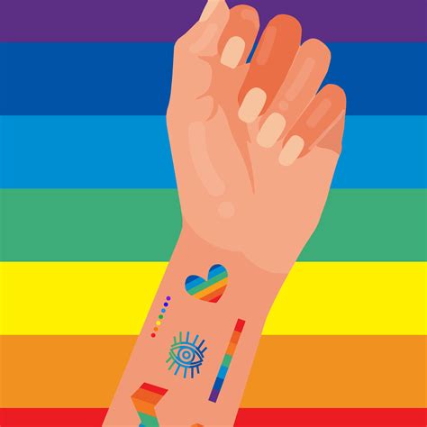 Small Gay Pride Tattoos Girls Cute Contentkera
