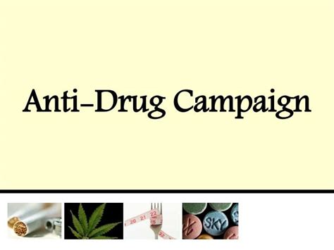 Ppt Anti Drug Campaign Powerpoint Presentation Id4256986