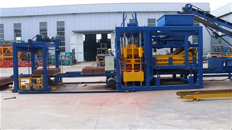 Qt Automatic Concrete Cement Block Making Machine Price Brick