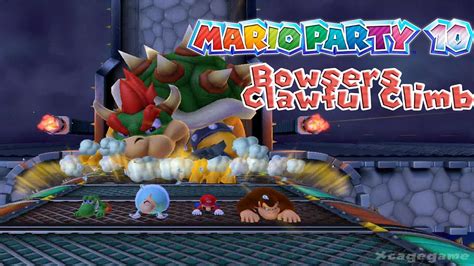 Mario Party Bowser S Clawful Climb Gamepad Capture Minigame