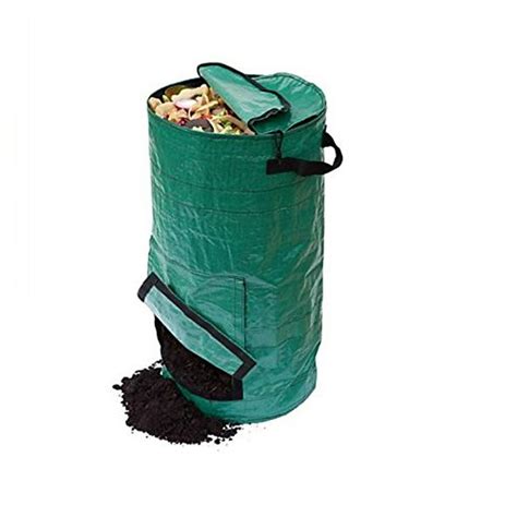 Mr.Garden Gardening Lawn and Leaf Bags - Collapsible Canvas Portable ...