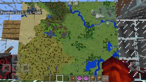 My Complete Map Of Four Biomes The Desert The Savanna The Swamp The