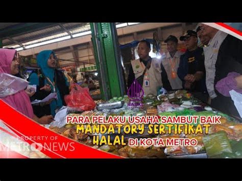 Kampanye Mandatory Halal Kantor Kementerian Agama Kota Metro Tahun