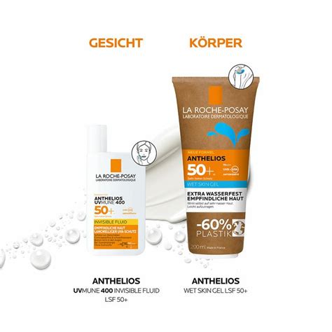 La Roche Posay Anthelios Wet Skin Gel Lsf 50 Wasserfester