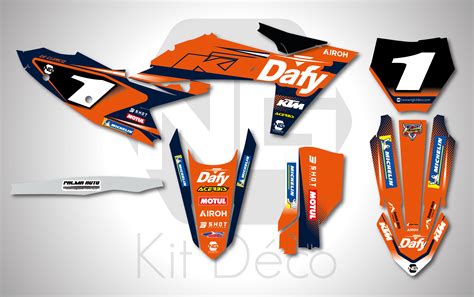 Kit D Co Ktm Sx Sxf Dafy Team