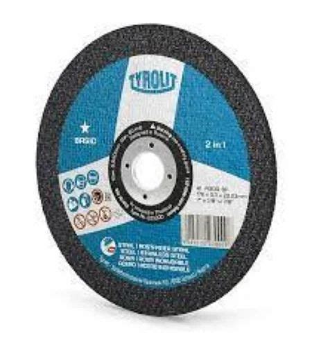 TYROLIT DC Wheel 178X6X22 23 Mm 2 In 1 Thickness Of Wheel 4MM TO 7MM