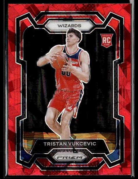 Panini Prizm Tristan Vukcevic Red Ice Prizm Rc Washington