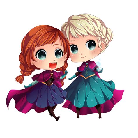 Anna and Elsa - Elsa and Anna Fan Art (38456739) - Fanpop