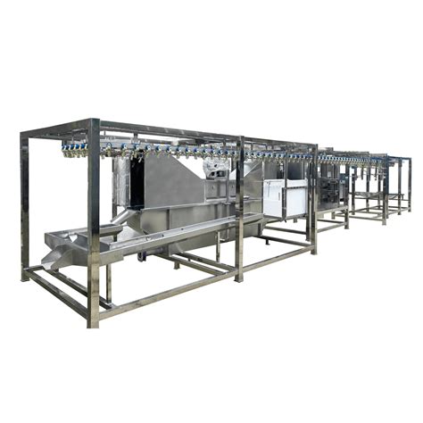 1500 BPH Top Quality Automatic Compact Slaughter Line For Reliable