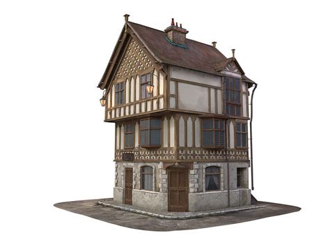 Medieval House 3D model | CGTrader