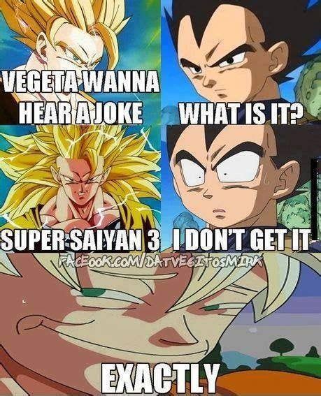 Vegeta Wanna Hear A Joke Dbz Dragon Ball Super Funny Anime