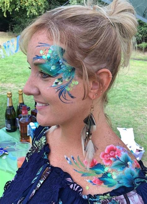 Pin By The Painted Plume On Breirly Face Painting Face Face Paint