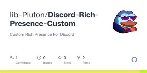 Github Lib Plutondiscord Rich Presence Custom Custom Rich Presence For Discord