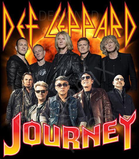 Def Leppard and Journey 2018 Concert Tour - Phoenix Tees