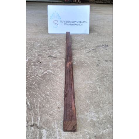 Jual Balok Kayu SONOKELING 5cm X 5cm Panjang 80cm Shopee Indonesia