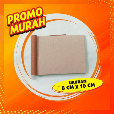 Jual Memo Mini Nota Polos Kecil Blocknote Buram Hvs Saku Notepad Notes