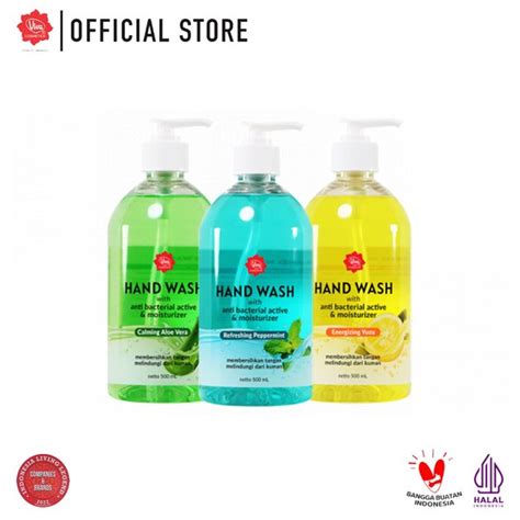 Jual Viva Hand Wash With Antibacterial Active Moisturizer Sabun