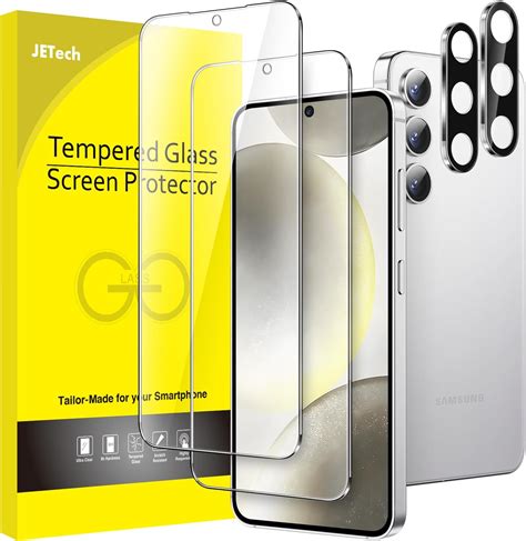 Jetech Screen Protector For Samsung Galaxy S24 5g 6 2 Inch With Camera