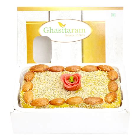 Ghasitarams Khus Khus Dryfruit Mithai Cake At Rs 496 Box Milk Cake