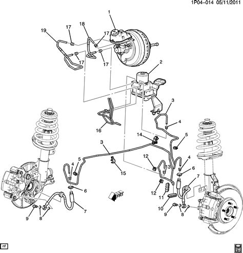 Cruze Brake Linesfront Chevrolet Epc Online