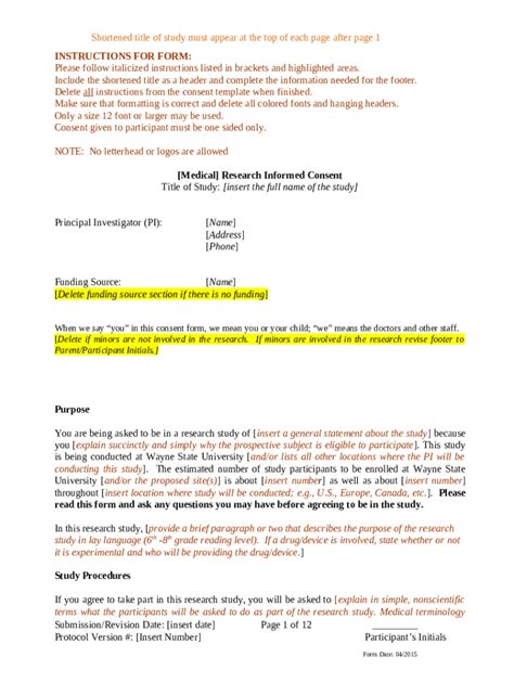 instructions   template pdffiller