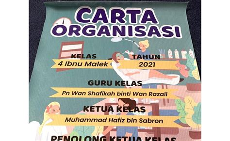 Diy Carta Organisasi Yang Kreatif Dan Cantik Carta Organisasi