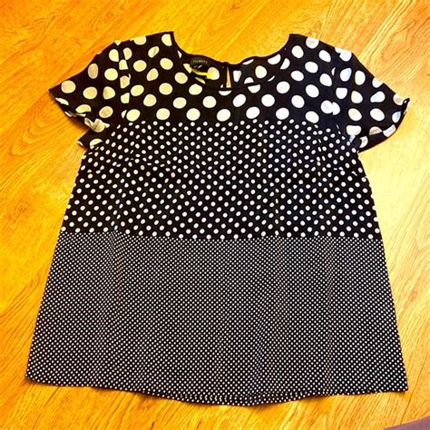 Talbots Tops Talbots Silk Polka Dot Shirt Poshmark