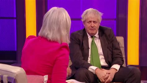 First Look At Boris Johnson On Nadine Dorries Show As He Attempts To