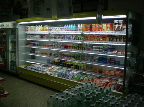 Hypermarket Commercial Open Display Refrigerator With Auto Defrost