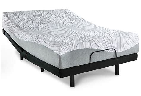 Buy Ashley Sleep 12" Memory Foam Queen Mattress & Adjustable Foundation ...